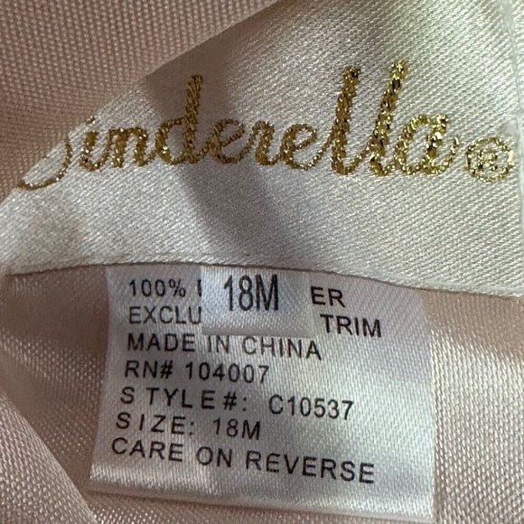 Cinderella sleeveless dress with matching bloomers SIZE 18 MONTHS - Picture 3 of 3